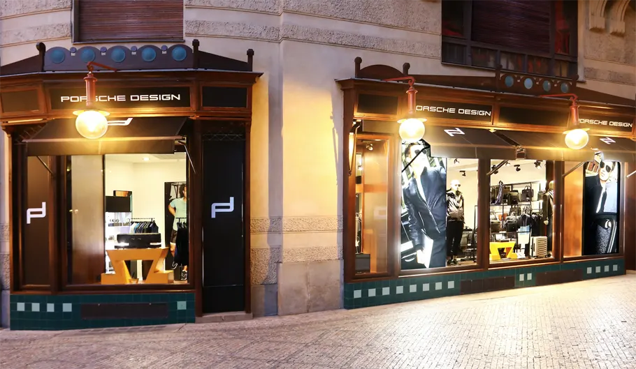 Porsche Design butik Praha